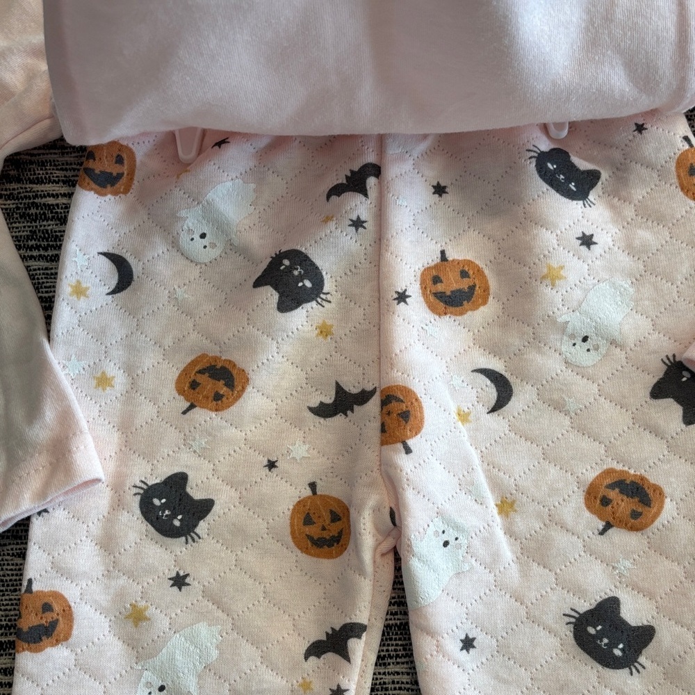 Pink Halloween Girls 3 Piece set Lila and Jack - Picture 4 of 7